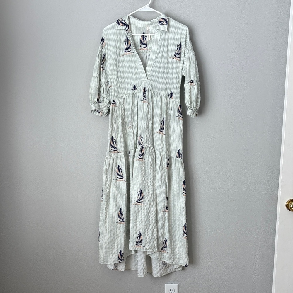 Anthropologie Carolita maxi dress